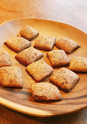ヘルシーおやつ！ぬか味噌ごまクッキー！-レシピのメイン写真