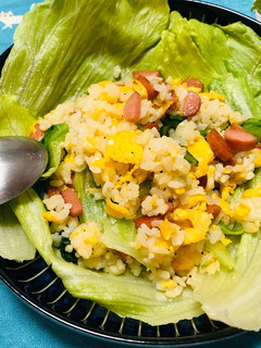 簡単だったレタスチャーハン-レシピのメイン写真