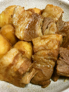 ご飯がススム!豚角煮じゃが◎-レシピのメイン写真