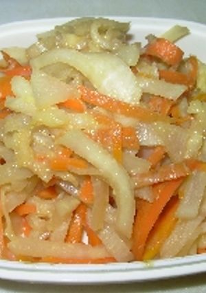 おやきの具やおかずに！「野菜の味噌炒め」-レシピのメイン写真