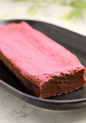 簡単！ルビーチョコ☆生ガトーショコラ-レシピのメイン写真