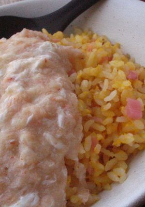 新生姜と蟹の黄金あんかけチャーハン-レシピのメイン写真