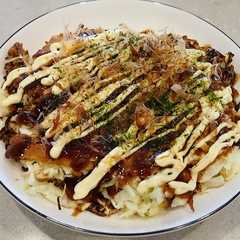รูปของ たっぷりキャベツのお好み焼き