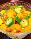 納豆嫌いでも食べられる納豆オクラたくあん