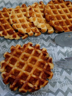 簡単!なのに美味しすぎワッフル♪-レシピのメイン写真