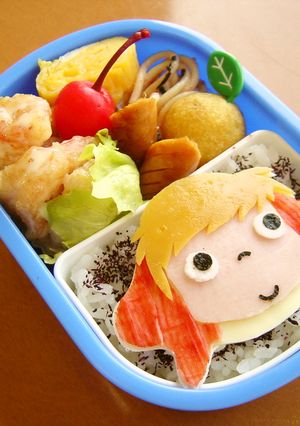 ポニョ☆お弁当（キャラ弁）-レシピのメイン写真