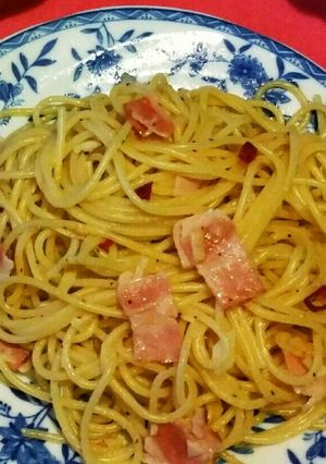 ベーコンのペペロンチーノ-レシピのメイン写真