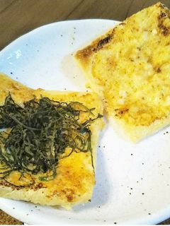 低糖質♪油揚の味噌マヨ和風ピザ-レシピのメイン写真