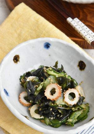 きゅうりと竹輪の中華風酢の物【作り置き】-レシピのメイン写真