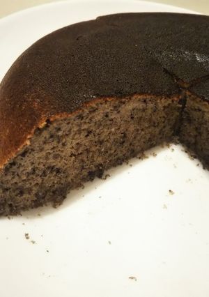 シフォンケーキ～ごまそばアーモンドあんこ-レシピのメイン写真