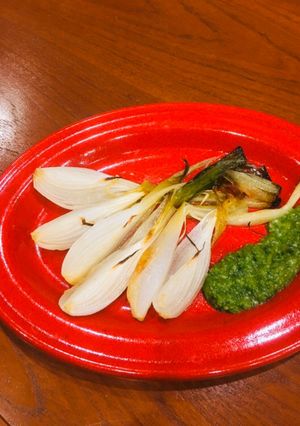 葉たまねぎグリル〜葉たまねぎソース〜-レシピのメイン写真
