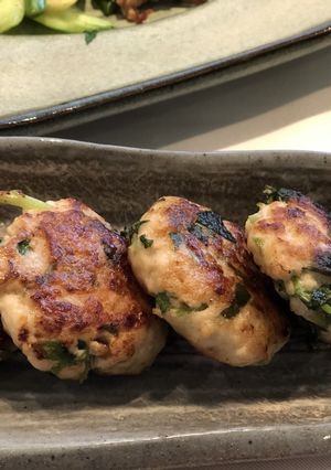 お豆腐と鶏肉のお焼き-レシピのメイン写真