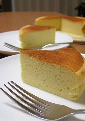 ぱくぱく食べるチーズケーキ-レシピのメイン写真