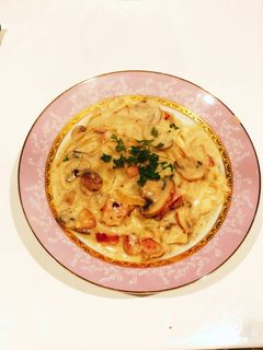 パスタ使わず大根麺でクリームパスタ☆-レシピのメイン写真