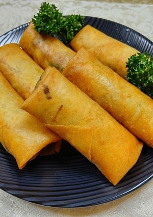 野菜たっぷりたけのこ入り春巻き-レシピのメイン写真