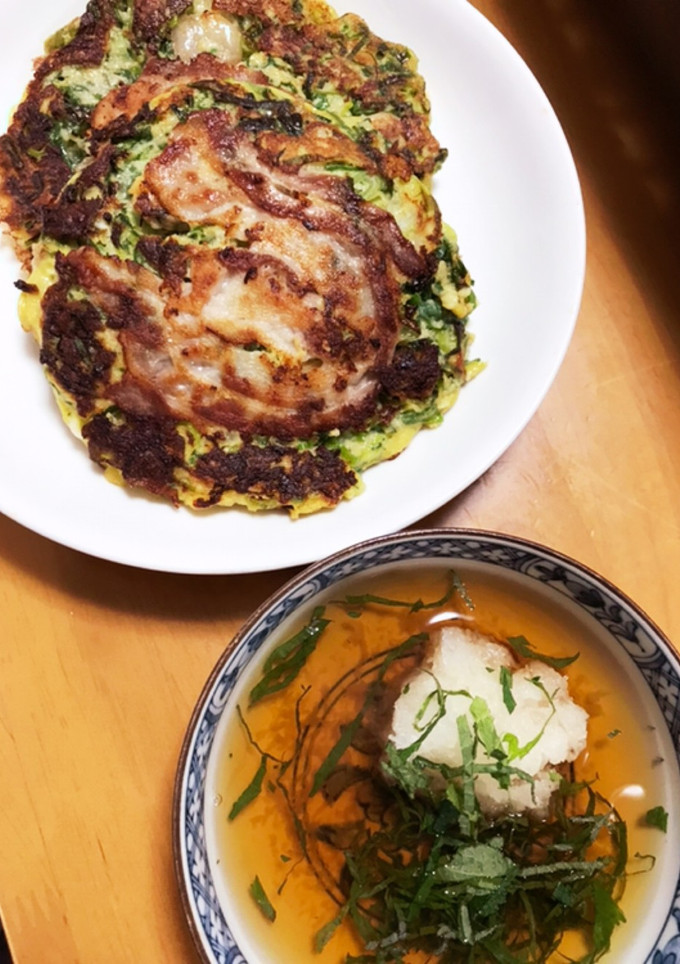 ねぎ焼きおろし出汁でさっぱりと...。-レシピのメイン写真