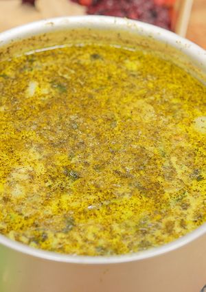 【円卓飯】タラとミントのスープ-レシピのメイン写真