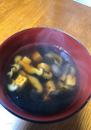 岩海苔のお吸い物-レシピのメイン写真