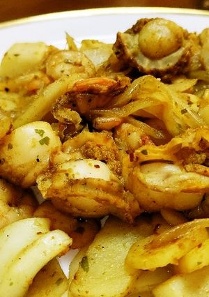 シーフードミックスでカレー炒め。-レシピのメイン写真