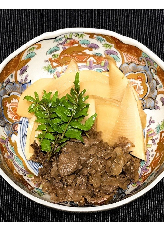 たけのこと牛肉の煮物-レシピのメイン写真