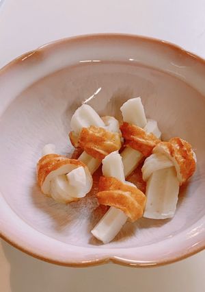 竹輪を結んだだけ♪お弁当に✨-レシピのメイン写真