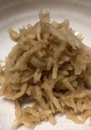 見た目より美味しい　切り干し大根炒め物-レシピのメイン写真