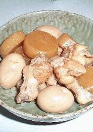 ☆コラーゲンたっぷり！鶏手羽元と大根と卵の煮物-レシピのメイン写真