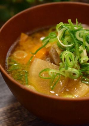 【パパの覚書】具沢山の満腹豚汁-レシピのメイン写真