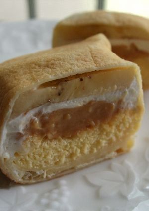 ケーキ風 クレープ-レシピのメイン写真