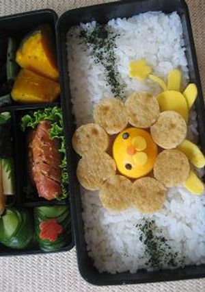 ポン・デ・ライオン（キャラ弁）-レシピのメイン写真