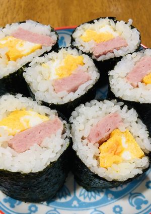 スパムと卵焼きの海苔巻き-レシピのメイン写真