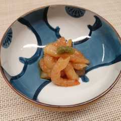 A picture of 簡単甘エビのしょうゆ漬け（アレンジあり）.