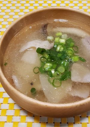 豚バラとしめじのみぞれスープ-レシピのメイン写真