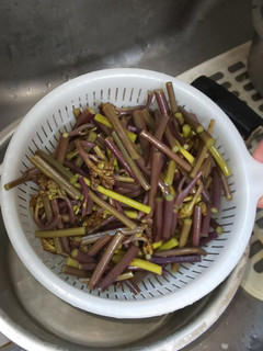 わらび 灰汁抜き (覚書)-レシピのメイン写真