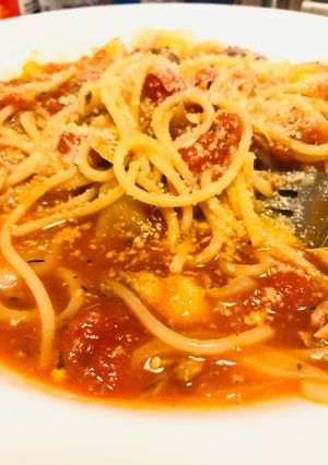 トマトパスタ-レシピのメイン写真
