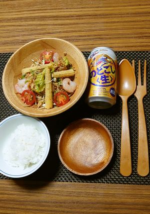 ヨウサマの減塩エスニックサラダ-レシピのメイン写真