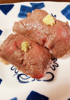 松阪牛の握り寿司-レシピのメイン写真