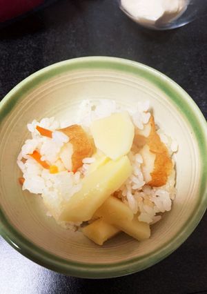 入れて炊くだけ！たけのこごはん-レシピのメイン写真