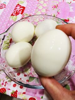 失敗しない 簡単ゆで卵の剥き方 余熱調理-レシピのメイン写真
