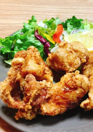 鶏むね肉の唐揚げ *☻*-レシピのメイン写真