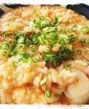 冷ご飯活用☆ベビーホタテと卵の中華雑炊