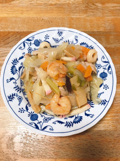 安くて簡単!ウチのあげそば(皿うどん)-レシピのメイン写真