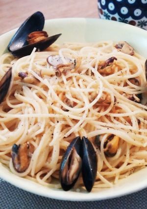 ムール貝のボンゴレ風-レシピのメイン写真