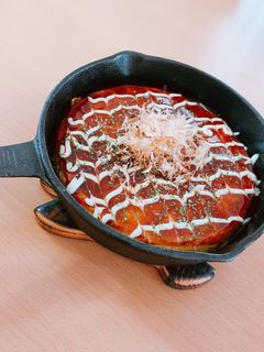 スキレットで!!かんたんお好み焼き-レシピのメイン写真