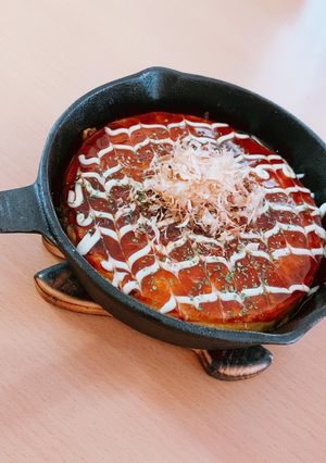 スキレットで！！かんたんお好み焼き-レシピのメイン写真