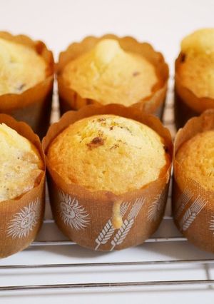 牛乳なし☆30分で簡単ふわふわマフィン！-レシピのメイン写真