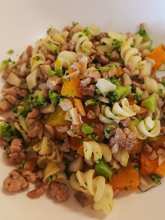 犬用*グルグルマカロニのサラダ飯-レシピのメイン写真