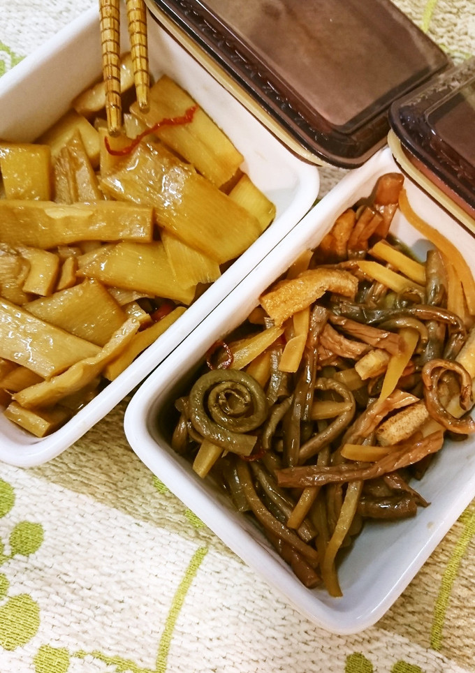 簡単☺️ぜんまいと大根皮炒め煮-レシピのメイン写真