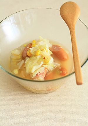 キャベ玉コンソメスープ-レシピのメイン写真