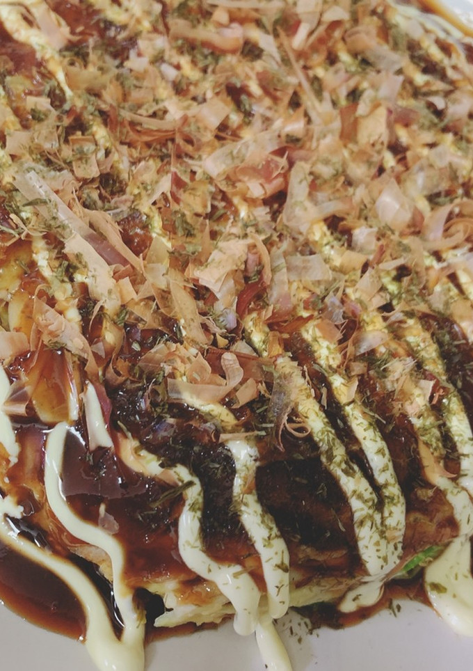 ♡シャキシャキ！お家でお好み焼き♡-レシピのメイン写真